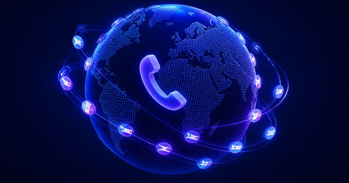 international phone lookup — illustrative visual