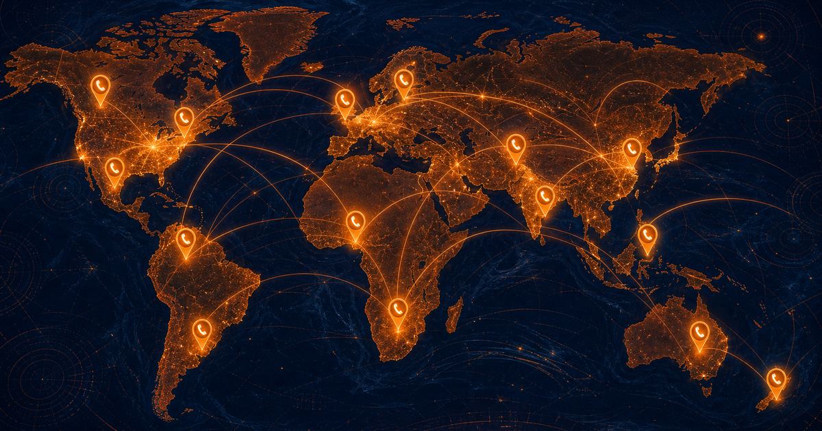 phone number osint — illustrative visual